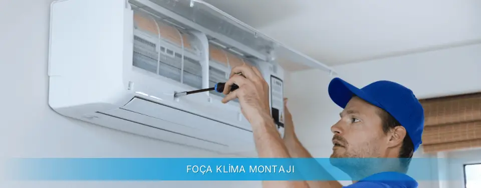 Foça İlçemi Midea Klima Montajı