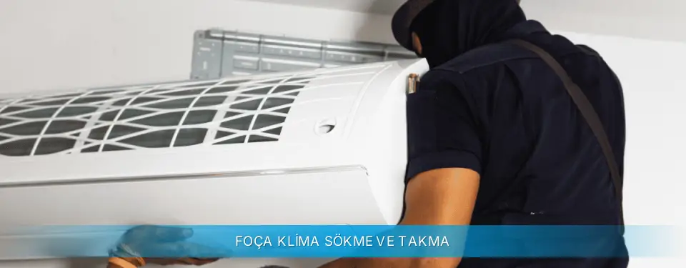 Foça İlçemi Midea Klima Sökme ve Takma